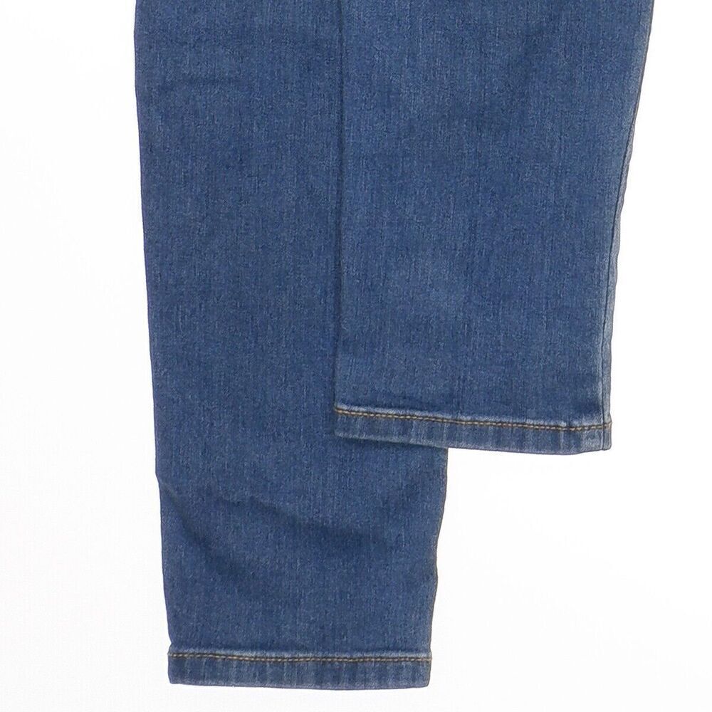 Roebuck & Co Jeans Womens 12/14 Jegging Blue High Mid Stretch Measures 32 x 28.5 - Picture 8 of 10